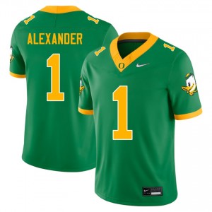 Men Bear Alexander Green Oregon Ducks #1 Player Jerseys 786750-169