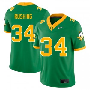 Men Cruz Rushing Green The Ducks #34 Game Jersey 233598-716