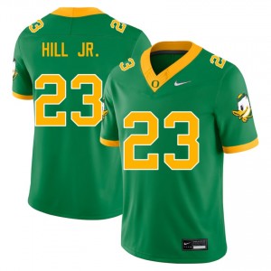 Men Dierre Hill Jr. Green Oregon #23 University Jerseys 846708-491