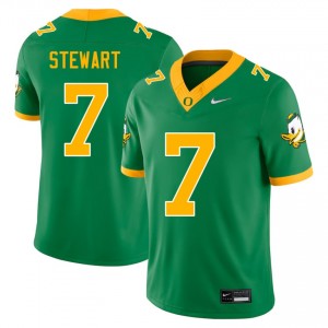 Men Evan Stewart Green Oregon #7 University Jerseys 483471-342