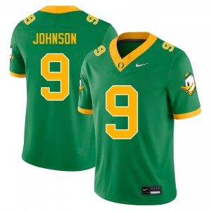 Men Jamari Johnson Green Oregon Ducks #9 Game Jerseys 668683-397