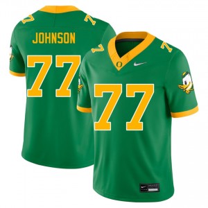 Men Jericho Johnson Green UO #77 Official Jersey 927456-960