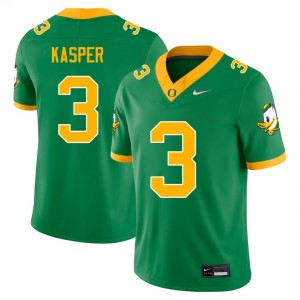 Men Kyler Kasper Green University of Oregon #3 2025 Jerseys 218804-718