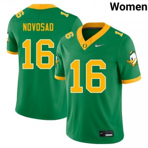 Women Austin Novosad Green University of Oregon #16 Limited Jersey 375782-280