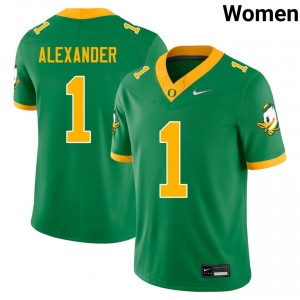 Women Bear Alexander Green UO #1 Replica Jerseys 851919-172