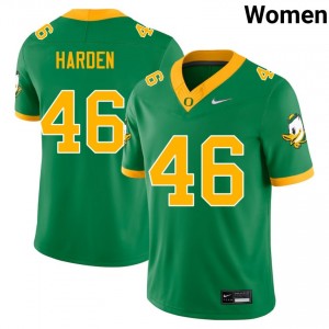 Women Jay Harden Green University of Oregon #46 Alumni Jersey 623062-243