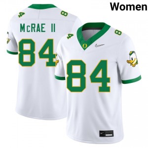 Women Jovon McRae II White Ducks #84 Official Jersey 577061-348