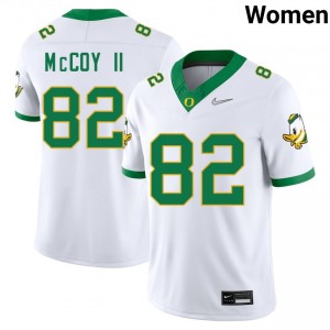 Women Nathan McCoy II White UO #82 High School Jersey 662356-670
