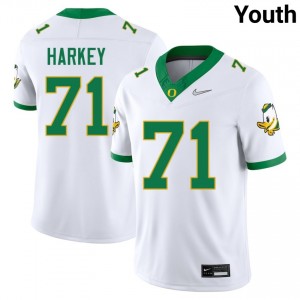Youth Alex Harkey White The Ducks #71 2025 Jerseys 614466-442