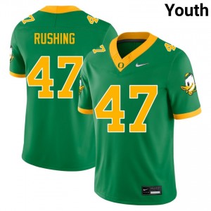 Youth Elijah Rushing Green UO #47 Limited Jersey 512666-398