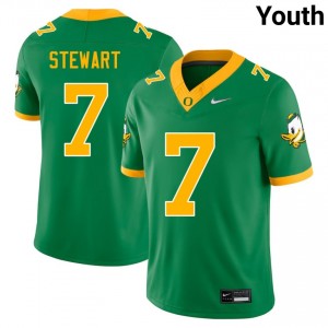 Youth Evan Stewart Green Oregon Ducks #7 2025-26 Jersey 226052-372