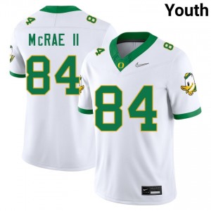 Youth Jovon McRae II White The Ducks #84 High School Jerseys 823881-752