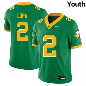 Youth Kingston Lopa Green University of Oregon #2 Alumni Jersey 231572-412