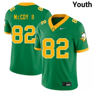 Youth Nathan McCoy II Green UO #82 Stitched Jersey 100682-628