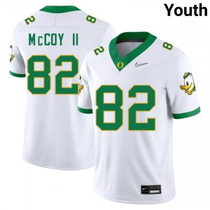 Youth Nathan McCoy II White The Ducks #82 Limited Jersey 962269-245