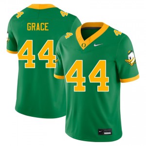 Men Zach Grace Green University of Oregon #44 Game Jerseys 959364-566